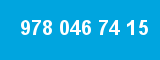 978 046 74 15